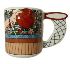 Albert E Price The Athletes Coffee Mug Basketball 3d Edition white Hoops  1990 picture