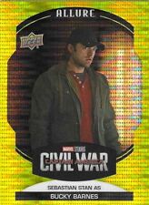 2022 Upper Deck Marvel Allure Yellow Taxi Bucky Barnes #47 picture