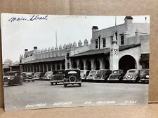 Business District Main Street Ajo Arizona Cars c1940 RPPC Postcard 163 picture