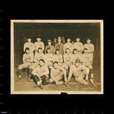Vintage Photo FIRST BASEBALL TEAM PORTRAIT OF PLAYERS MEN picture