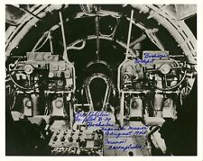 Fred Olivi-Nagasaki Co-Pilot signedcockpit photo. picture