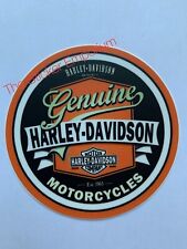 Vintage Genuine Harley Davidson Motor Sticker Helmet Tank Toolbox Truck Decal picture