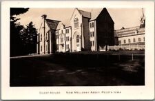 Vintage PEOSTA Iowa RPPC Real Photo Postcard NEW MELLERAY ABBEY Guest House picture