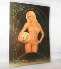 Holly Madison Bench Warmer 2007 Gold Edition Base Card 15 picture