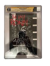 TMNT: The Last Ronin #1 (3rd print), CGC 9.8 SS, signed by 6, Custom TMNT Label picture