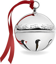 Wallace 51St Edition 2021 Silver Plated Sleigh Bell Ornament, Silver for Christm picture