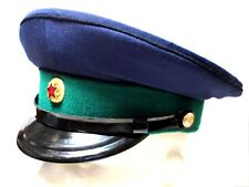Authentic Vintage 1969 USSR VOKhR Jr. Command Staff Hat Original Cap Badge #117 picture