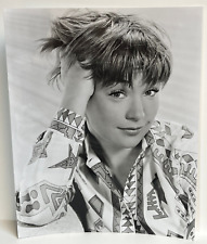 young Shirley MacLaine 8x10 BW photo glossy Head Shot MCM shirt picture