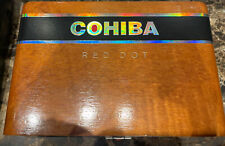COHIBA Robusto Wood Cigar Box (Empty) Red Dot picture