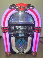 Victrola VJB-125 Retro Countertop Jukebox With CD Player and Bluetooth picture