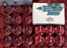 PartyLite RASPBERRY / MULBERRY Tealight & Votive Candles New LOT 18 NIB Retired picture