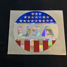 Vintage 80’s Prism Patriotic USA Sticker - Rare picture