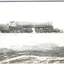 c1910s Unknown 2-8-8 Train Locomotive RPPC #2006 Real Photo Railway Logging A162 picture