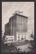 MINT Postcard The Robert Treat Hotel Newark NJ New Jersey Cars Bus picture
