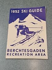 Vintage BERCHTESGADEN Ski Guide 1952 picture