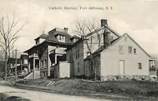 1909 Port Jefferson Long Island NY  postcard, Catholic Rectory picture
