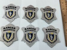 Massachusetts Department Of Conservation Ranger collectable patches 6 pieces new picture