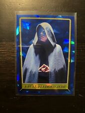 2023 Topps Chrome Star Wars Sapphire ROTJ #211 A Full-Fledged Jedi Card PWE picture