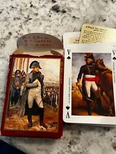 Rare JEU NAPOLEON 1ER french playing cards EUC VERY GOOD picture