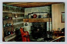 Nauvoo IL-Illinois, Interior of Joseph Smith's Homestead, Vintage Postcard picture