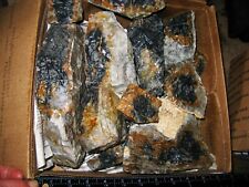 XLARGE BOX OF PRIMO PICASSO MARBLE,ROUGH,LAPIDARY,ART,CARVE,SPECIMEN 35 POUNDS picture