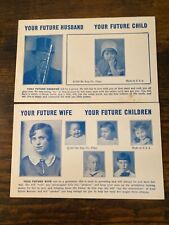 1935 COMIC POSTCARD-YOUR FUTURE HUSBAND-YOUR FUTURE WIFE-YOUR FUTURE CHILDREN picture