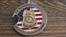 DSS Diplomatic Security Service Regional Security Office Manila Challenge Coin picture