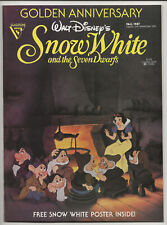 1987 Walt Disney's Snow White and the 7 Dwarfs Golden Anniversary comic magazine picture
