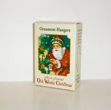 MERCK OLD WORLD CHRISTMAS  - BOX OF 100 ORNAMENT HANGERS - NEW IN BOX picture