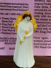1992 Haydel's king cake baby QUEEN Mardi Gras New Orleans haydels piece doll picture