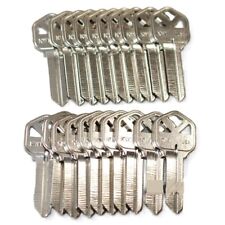 20 Ilco Kwikset KW1 Key Blanks, Nickel Plated picture