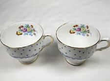 Salisbury Bone China Tea Cups England Vintage picture
