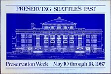 Preserving Seattle's Past 1987 ~ Original 24