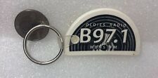 WBNS FM B97.1 Oldies Radio Rubber Key Ring Keychain picture