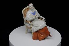Schierholz Porcelain Figurine of Cardinal/Pope Sitting in Chair  POPE INNOCENT X picture
