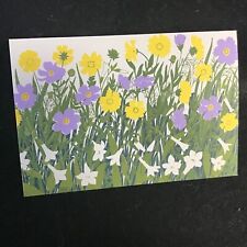 Postcard Art Rockport ME Anne Kilham - Cosmos # 83 - 1988 - Unposted picture