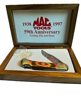 MAC Tools 59th anniversary pocket knife set Collector's knife Bear MGC #6000 picture