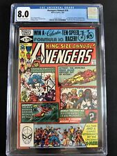 Avengers Annual #10 CGC 8.0 1st App Rogue 1st Madelyne Pryor Marvel Very Fine picture