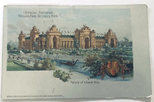 Palace of Liberal Arts Official Souvenir World's Fair St Louis 1904 Postcard picture