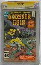 BOOSTER GOLD #1 1986 CGC SS 9.6 White Pg 1st Appearance of Signed by Dan Jurgens picture