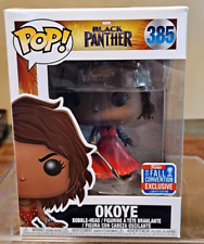 Funko Pop - Okoye (Red Dress) #385 - 2018 Convention Exclusive - IN BOX picture