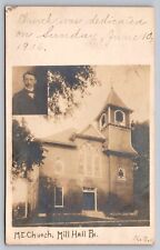 Postcard RPPC M. E. Church Mill Hall Pennsylvania picture
