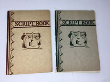 1931 '32 Denver East High School Script Club Scriptbook Collection of Poems Book picture
