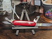 Victorinox Super Tinker Officer Suisse Swiss Army Pocket Knife 91MM Red 8-Tool picture