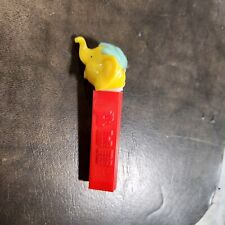 Rare & Stunning Pez No Feet Circus Elephant with Green Hair  stem Austria P1 picture