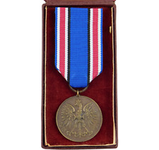 2740 WW1 POLISH MEDAL FOR THE WAR 1918–1921 - POLAND TO IT DEFENDER picture