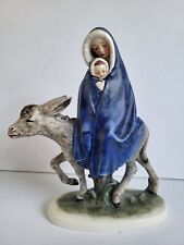 Goebel Germany Mary Baby Jesus Donkey Figurine Vintage 1959 picture