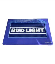 BUD LIGHT LARGE RUBBER BAR MAT *NEW* LOWEST PRICE *FREE SHIPPING* 12x18in picture