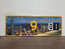 2006  Australia GOLD COAST   NPCC Souvenir SINGLE DIGIT  License Plate Tag picture
