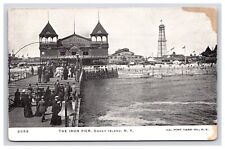 Postcard: NY The Iron Pier, Coney Island, New York - Unposted picture